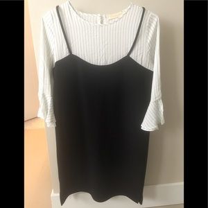 Black and white dress (One-piece)